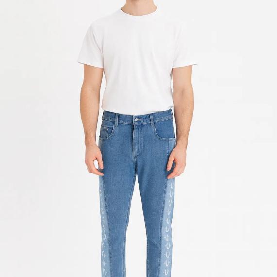 MOM FIT PRINTED PANT