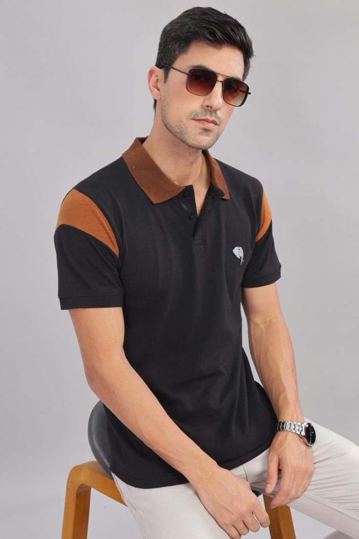 Black || 100% Cotton T-Shirt